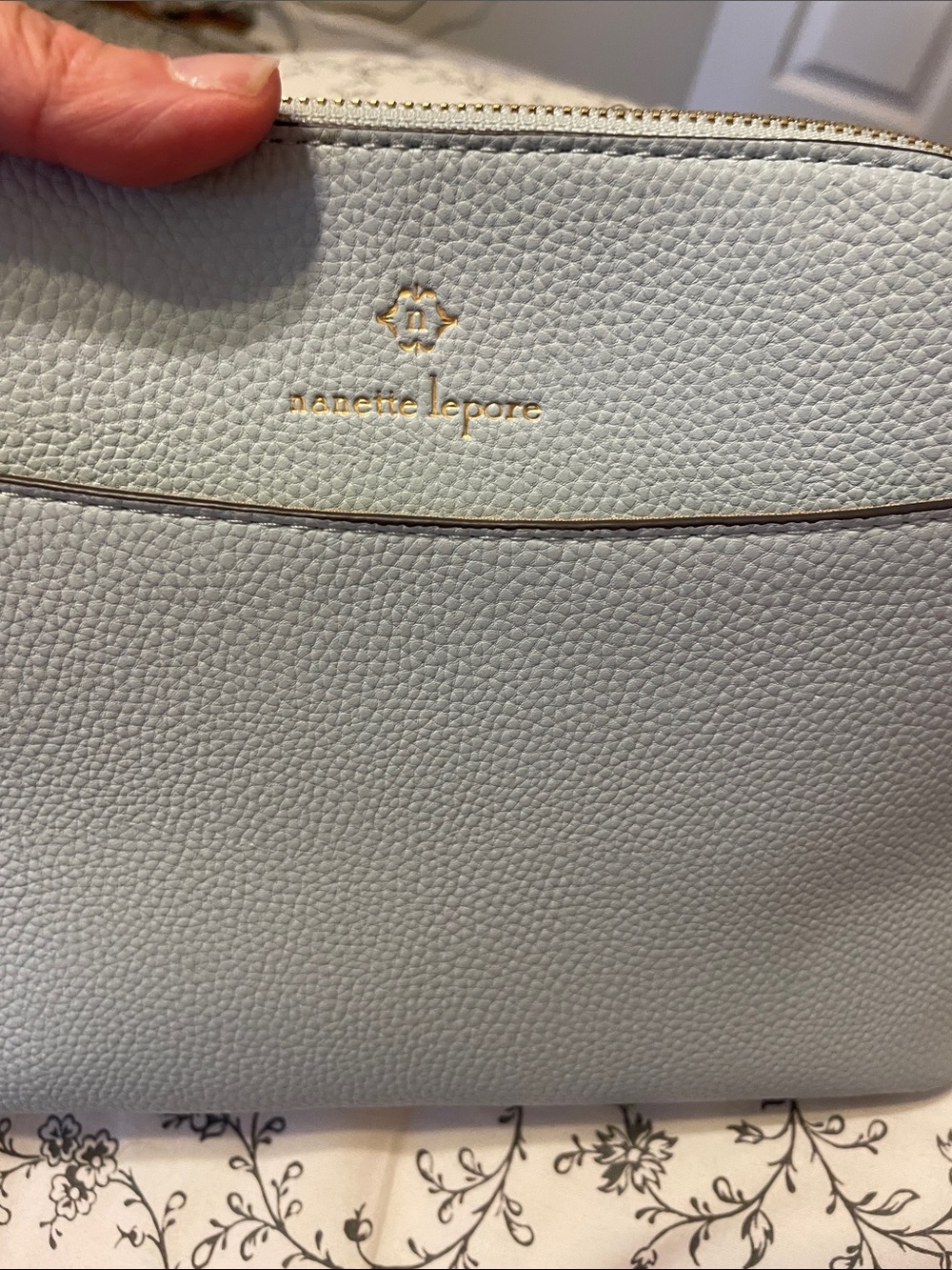 Nanette Lepore Powder Blue Crossbody Bag - Picture 6 of 8